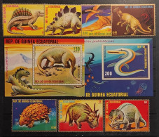 ANIMALES PREHISTORICOS - MICHEL1394/00 - MNH** - Vor- U. Frühgeschichte