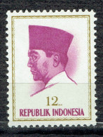 Président Sukarno - Indonesia