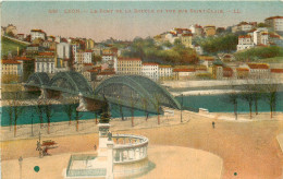 69  LYON   LE PONT DE LA BOUCLE ET VUE SUR SAINT CLAIR  LL - Sonstige & Ohne Zuordnung