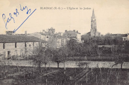 BLAGNAC AUTREFOIS  église Et Jardins - Other & Unclassified
