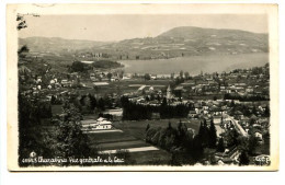 CPSM  GEP 9 X 14 Isère  CHARAVINES Vue Générale Et Le Lac - Charavines