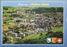 10563481 Affoltern ZH Zuerich-Affoltern Fliegeraufnahme X 1992 Affoltern ZH - Other & Unclassified
