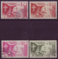 Asie - Laos - Célébrités - 4 Timbres Différents - 7438 - Laos