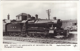 M133 'County Of Merioneth' At Swindon  4.4. 1946 - (England) - Trenes