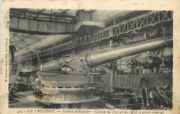 71  LE CREUSOT  USINES CHNEIDER  CANON DE 320 M/m - Le Creusot