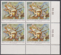 1968 , Mi 1278 ** (1) -  4er Block Postfrisch - Barocke Fresken - Ungebraucht