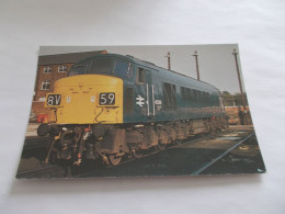 THEME TRAIN LOCOMOTIVE  NUMBER 45029 AT HORTON ROAD DEPOT GLOUCESTER ON THE 30TH AUGUST 1975 - Treinen