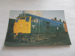 THEME TRAIN LOCOMOTIVE  CLASS 31 LOCO N° 31155 EX WORKS AT GLOUCESTER HORTON ROAD DEPOT - Trenes