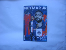 Football - Carte Officielle  PSG Paris-Saint-Germain 2022/2023 Neymar - Voetbal