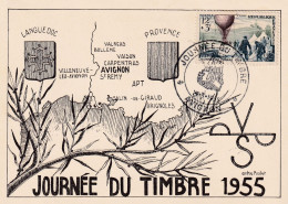 MAXIMA 1955   JOURNE DU TIMBRE  AVIGNON - 1950-1959