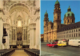 ALLEMAGNE - München - L'église Theatiner - Colorisé - Carte Postale - Muenchen