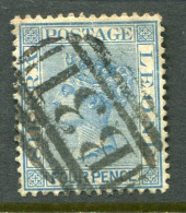 1883 Sierra Leone 4d Wmk Crown CA Used Sg 26 - Sierra Leona (...-1960)