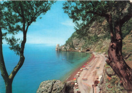 ITALIE - Positano - Vue Sur La Plage Fornillo - Vue Sur La Mer - Animé - Vue Générale - Carte Postale Ancienne - Napoli (Napels)