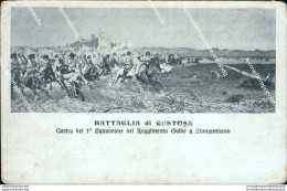 Bv165 Cartolina  Militare  Cavalleggeri Battaglia Di Custoza Www1  Prima Guerra - Régiments