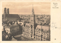 ALLEMAGNE - München - Rathaus Mit Frauenkirche - Carte Postale - Muenchen