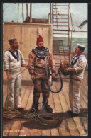 AK Dressing The Diver, Türkischer Taucher  - Fishing