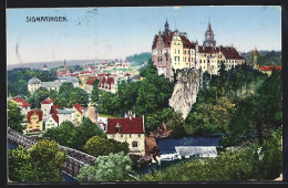 AK Sigmaringen, Blick Auf Den Ort Und Schloss  - Sigmaringen