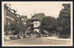 AK Herrenalb, Strassenpartie Mit Hotel Zum Sternen  - Bad Herrenalb