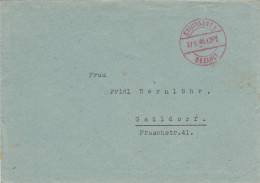 Brief Stuttgart 1946 Nach Gaildorf, Gebühr Bezahlt - Storia Postale