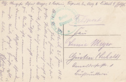 2x Ansichtskarte Antwerpen Und Liege,Feldpost Landsturm Inf. Bat. Straubing 1915 - Feldpost (postage Free)