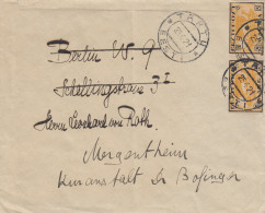 1921: Letter From Tartu To Mergentheim - Estland