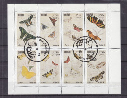 Papillons - Oman - Dhufar  - BF Oblitéré De 1972 - GF - - Papillons