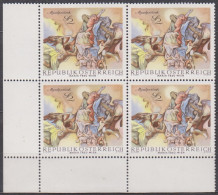 1968 , Mi 1281 ** (2) -  4er Block Postfrisch - Barocke Fresken - Unused Stamps