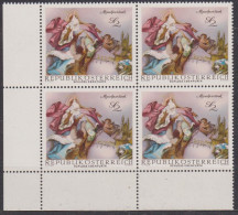 1968 , Mi 1282 ** (1) -  4er Block Postfrisch - Barocke Fresken - Neufs