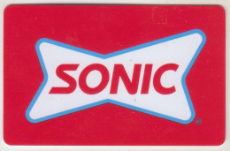 USA - Red Sonic Gift Card - Cartes Cadeaux