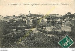 16.  AUBETERRE Sur DRONNE . Vue Panoramique Et  Quartier St-Jacques . - Autres & Non Classés