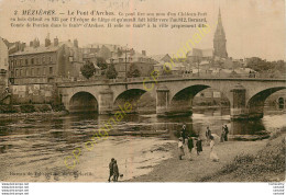 08.  MEZIERES .  Le POnt D'Arches . CPA Animée . - Other & Unclassified