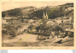 07.  LA LOUVESC .  Vue Générale Et Le Lac . - La Louvesc