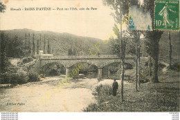 34.  Bains D'AVENE .  Pont Sur L'Orb Coin Du Parc . - Other & Unclassified