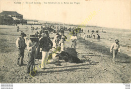 34. CETTE . SETE .  Kursaal Cettois . Vue Générale De La Reine Des Plages .  CPA Animée . - Sete (Cette)