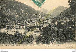 06.  SAINT MARTIN VESUBIE . Vue Générale . - Saint-Martin-Vésubie