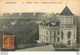 06.  GRASSE .  Caserne Du 23e Chasseurs Alpins . - Grasse