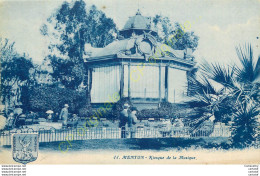 06.  MENTON .  Kiosque De La Musique . - Menton