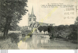 10.  Eglise De PONT SAINTE MARIE . Un Coin De La Vieille Seine . - Sonstige & Ohne Zuordnung