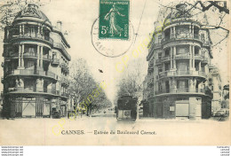 06.  CANNES . Entrée Du Boulevard Carnot . - Cannes