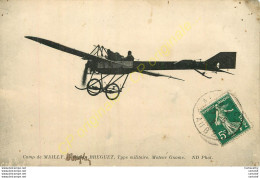 10.  CAMP DE MAILLY .  Carte Fautée "Biplan" Pour " MONOPLAN " BREGUET . Type Militaire . Moteur Gnome .  - Mailly-le-Camp