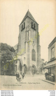 18.  BOURGES .  Eglise St-Pierre .  CPA Animée . - Bourges