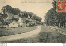 14.  FALAISE .  Les Bercagnes Et Les Remparts Du Château . - Falaise