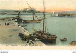 06.  ANTIBES . Le Port . Vue Prise De La Courtine .  - Other & Unclassified