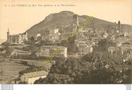 06.   LA TURBIE .  Vue Générale Et La Tête De Chien . - Le Cannet