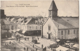 SAINT NAZAIRE - CPSM : Place Marceau Et Rue Du Palais - Saint Nazaire