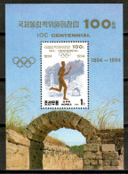 Korea 1994 Corea / IOC Centennial Olympic Games Committee MNH Centenario COI Juegos Olímpicos / Cu16926  33-38 - Sonstige & Ohne Zuordnung