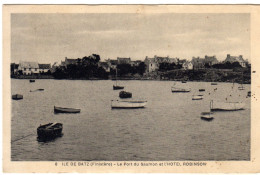 Ile De Batz Le Port Du Saumon Et Hotel Robinson - Autres & Non Classés