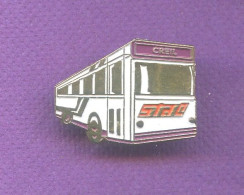 Rare Pins Bus Autobus Creil Q743 - Transportation