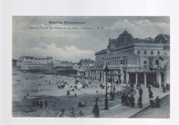 CPA - 64 - N°1 - Biarritz Pittoresque - Grande Plage, Le Palais Et Le Casino Municipal - Animée - Circulée En 1905 - Biarritz