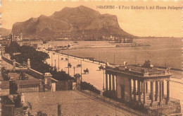 ITALIE - Palermo - Il Foro Umberto I Col Monte Pellegrin - Bateaux Et Barques - Quai - Carte Postale Ancienne - Palermo